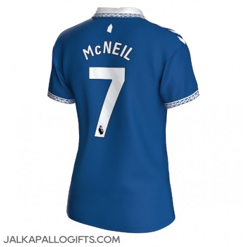 Everton Dwight McNeil #7 Kotipaita Naiset 2023-24 Lyhythihainen